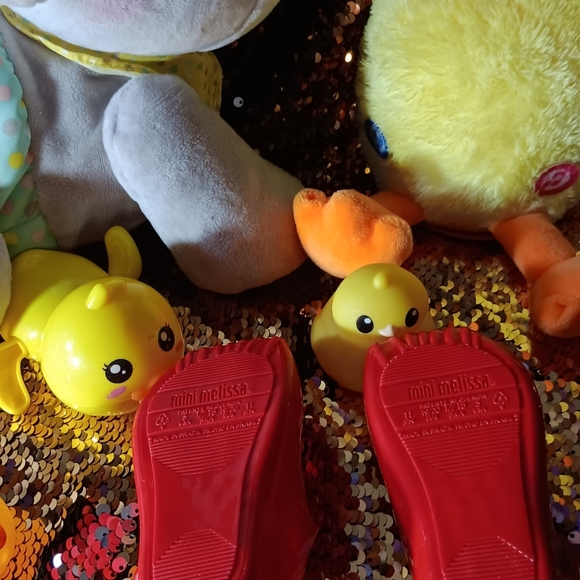 Patent Leather Red Baby Girl Shoes - Picture 2 of 2